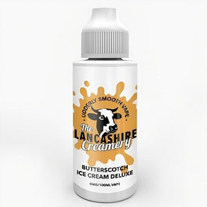 The Lancashire Creamery 100ml Shortfill E - Liquid