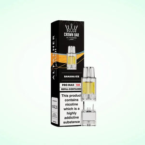 Al Fakher Crown Bar Pro Max 12k Replacement Pods Box Of 5