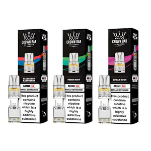 Al Fakher Crown Bar Mini 3K Refill Pods Box Of 5