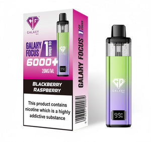 Crystal Galaxy Focus 6000 Vape Kit Box Of 5