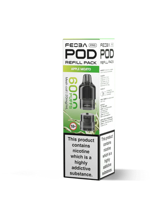 Feoba Pro 6000 Replacement Pods Box Of 5