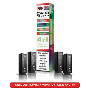 IVG 2400 Reload Prefilled Vape Pods Box Of 5