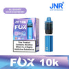 JNR Fox 10k Prefilled Pod kit Vape Box of 5