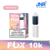 JNR Fox 10k Prefilled Pod kit Vape Box of 5