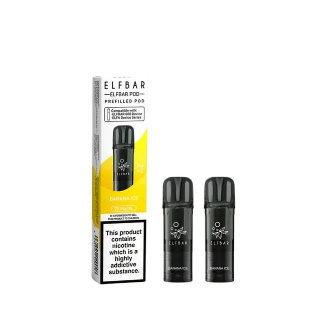 Elf Bar 600 Prefilled Replacement Pods (Box of Any 10 Flavours) Vape Wholesale Elf Bar 600 Prefilled Replacement Pods (Box of Any 10 Flavours) Vape Wholesale